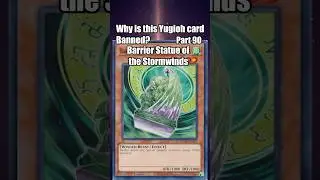 Why is Barrier Statue of the Stormwinds Banned?  #yugiohmasterduel #yugioh #banlist #yugiohtcg