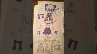 Sprunki Alice &times; Human ver. #oc #art #sprunki #shorts #drawing