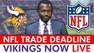 Minnesota Vikings 2025 NFL Trade Deadline Live Coverage
