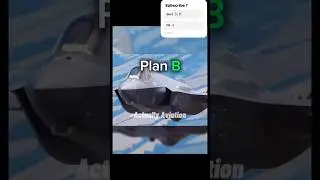 Plan A vs Plan B ✈️💥