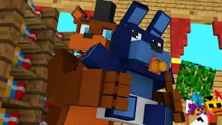 BABY BONNIE AND DADDY FREDDY! | Minecraft FNAF Who's Your Daddy Roleplay