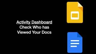 Activity Dashboard