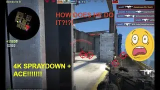 BEST SPRAY CONTROLLER IN THE WORLD?!?! 4K SPRAYDOWN + ACE!!
