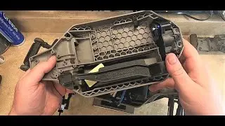 Rustler 4x4 Chassis Upgrade to Newer Style Longer Battery