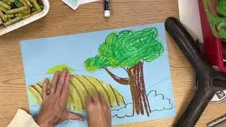 5 Thomas hart benton landscape drawing