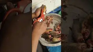 Amazing Cutting Skills with Scissor || Fish Cutting Skills #shorts #yt #cuttingskills #scissors
