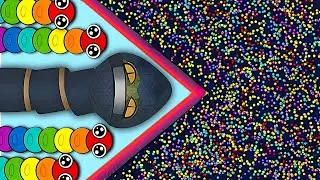 SNAKE IO 🐍 KING HUSH SNAKE 🐍 VS 1000 PRO GIANT SNAKES 🐍 EPIC SNAKEIO GAMEPLAY #snakegame #games