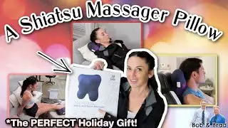 THE PERFECT HOLIDAY GIFT | A Shiatsu Massager Pillow