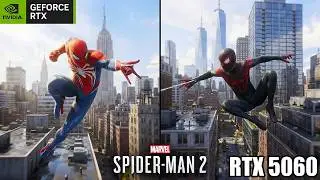 Peter and Miles Meet up after fight and Free Roam (RTX - 5060) | Marvel's Spider Man 2