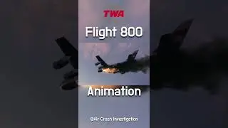 Plane Accidents Animation vs Real Life 5 #airdisasters #shorts