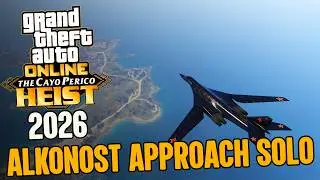 GTA Online Cayo Perico Heist - Alkonost Approach Stealth SOLO Hard Mode Guide *2026*