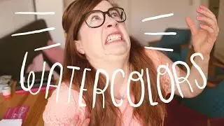 Tiny Boesner haul (part 2) and let's talk about watercolors! ~ Frannerd