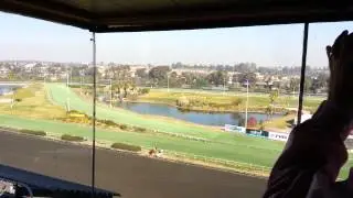 ONE OF VIC STAUFFER'S LAST RACE CALLS AT HOLLYWOOD PARK 3RD RACE CLOSING DAY 12-22-2013