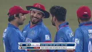 Rashid Khan's splendid bowling performance against West Indies | AFG v WI 2026 | UAE | ACB