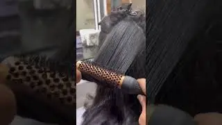 Outward blowdry  magic✨ #blowdryshorthair #ytshorts #haircut