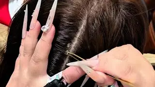 May’s ASMR Scalp Care — Soft Tweezer Attention for Quiet, Steady Relaxation | No Talking