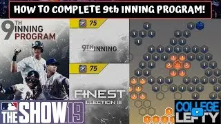 How to Complete the 9th INNING PROGRAM FAST! 9th Inning Conquest Tutorial!