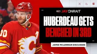 What message was benching Huberdeau sending?