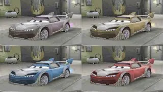 Cars: The Video Game (GC) - Boost's PSP Paint Jobs + Fixed Nitrous Color