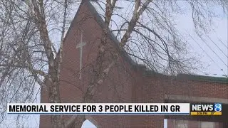 Memorial service for three people killed in Grand Rapids