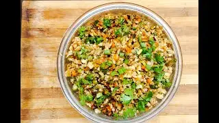 Cauliflower Chicken Fried Rice with No Rice / Low Carb Cooking