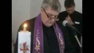 Ян Білецький в костелі  «МАТЕРІ  БОЖОЇ ЦАРИЦІ»  села  Дем’янківці. 29 липня 2015 року.