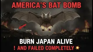 The Bat Bomb: America's Plan to Burn Japan Alive With Explosive Mammals.