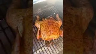 Traeger Smoked Whole Chicken with Meater XL Pro #ad