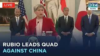 LIVE: Rubio Hosts Quad Talks with India, Japan, Australia in Washington | AC1G