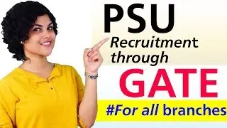 GATE 2019 - PSU Recruitment | CSE | ECE | Mechanical | Civil | EEE | Chemical