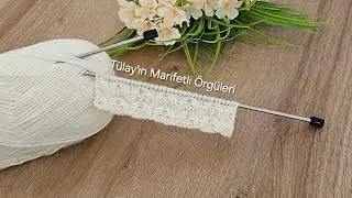 Свяжите жилет за три дня 🧶 Простая схема вязания на двух спицах
