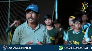 Asif Bajwa Bowling Tips [ Bajwa Cricket Academy ] Ayub Park Cricket Ground Rawalpindi