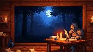 Pixel Art Medieval Study Room &ndash; Deep Focus Work Ambience