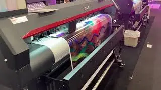 IMPRESORA ECO SOLVENTE Show ISA 2019, Printer Locor Easyjet 1602