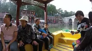 Exploring Summer Palace by Boat via Han Chuan (Bu Ji Zhou): Beijing Long Weekend Trip, China 2018