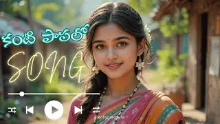 కంటి పాపలో | Kanti Paapalo | Telugu Feel Good Love Song 2026 | Soft Romantic Melody | Thirupathi