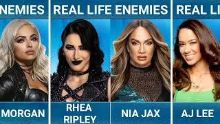 WWE Female Superstars Real Life Enemies | WWE 2025
