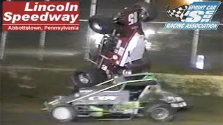 SCRA Sprint Cars Lincoln Speedway August 10, 2002 | Non Wing World Championship