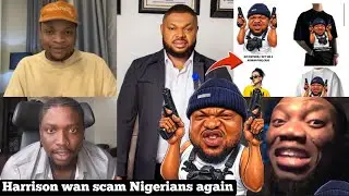 Verydarkman Ratels and Nigerians React to Harrison Gwamnishu new Clothing Brand 