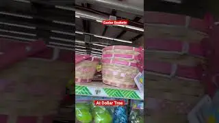 Shop With Me at Dollar Tree~Easter Baskets #dollartree #easter # #shopping