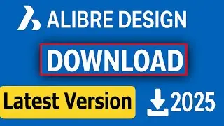 Как скачать бесплатную пробную версию Alibre Design 2025 | Последняя версия Alibre Design | alibr...