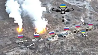Russian Attack Convoy Meets Ukrainian Fury
