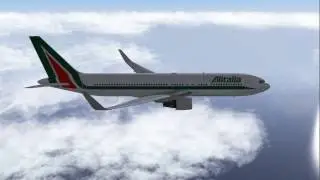 XP10 Boeing 767-300 (FlightFactor) - руководство по выполнению полета ч.2