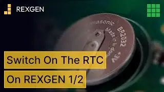 How to switch on the REXGEN RTC battery