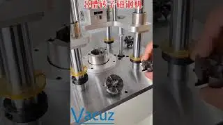 8 Slots Rotor Coil Automatic BLDC Brushless Drone Motor Stator Magnet Insertion Assembly Machine