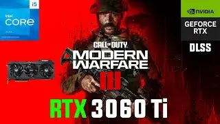 CoD Modern Warfare III (2023) RTX 3060 Ti (1080p,1440p,4K Extreme DLSS)