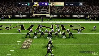Madden NFL 21 - Minnesota Vikings vs New Orleans Saints - Gameplay (PS5 UHD) [4K60FPS]