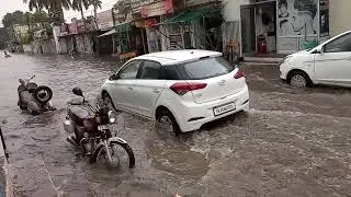 heavy rain Lehal colony patiala