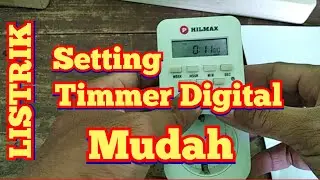 How to Set a Digital Timer Setting Using the Hilmax Timer Clock Setting DIY Tutorial