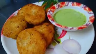 Left-over rice cutlet | tasty evining snack recipe | by Sahil Cooking Diaries.